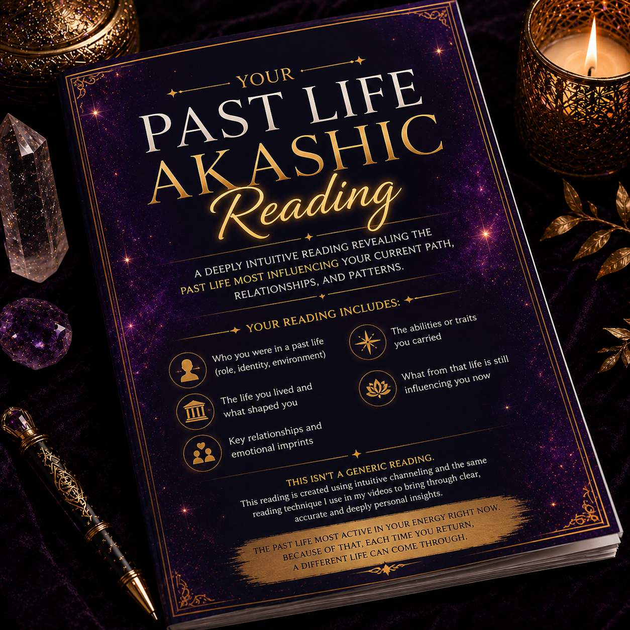 Past Life Akashic Reading